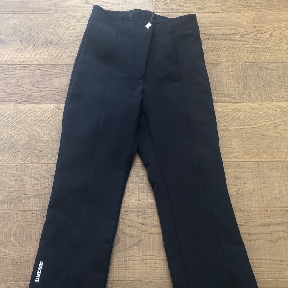 Descente Ski Snowboarding Waterproof Winter Snow Pants Black Size 6 Outdoor
